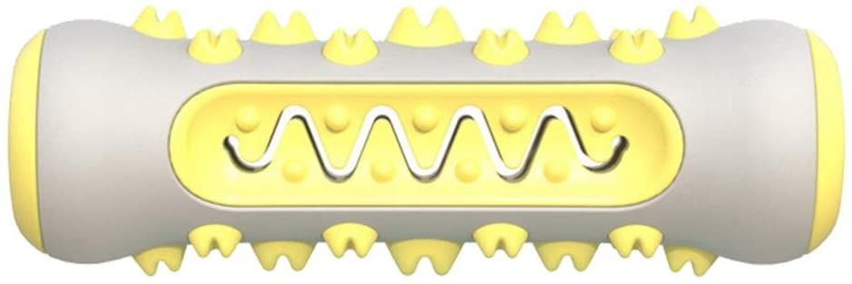 Meilleurs prix pour Jouet À Mâcher Pour Chien Pet Dents De Nettoyage Bâton Jouet À Mâcher Pour Mâcheurs Agressif Morsure Résistant Jouet De Chien Danger Pour Les Petits Moyens Grands Chiens Animaux Formation (Jaune)