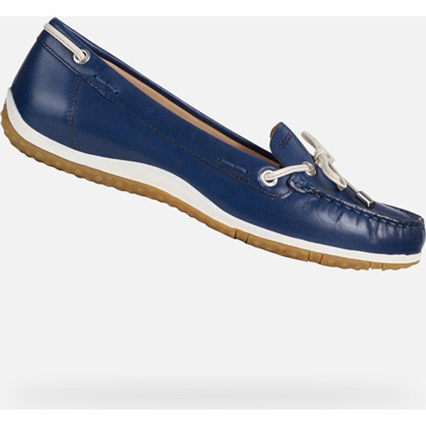 Mocassins Geox Vega Moc Femme Bleu - 36,5 - 36 1/2