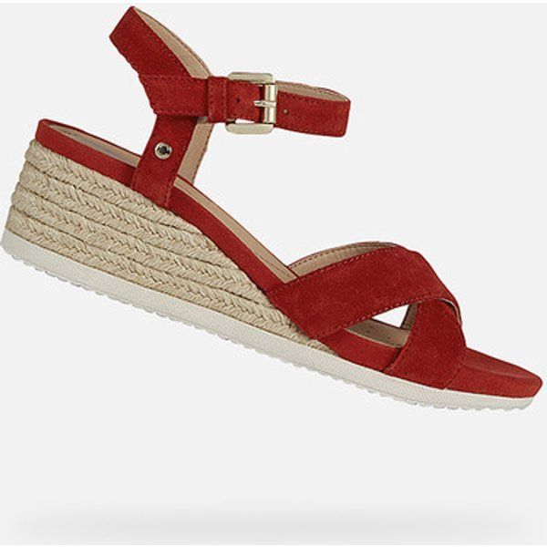 Sandales Geox Ischia Cdoréda Femme Rouge - 35