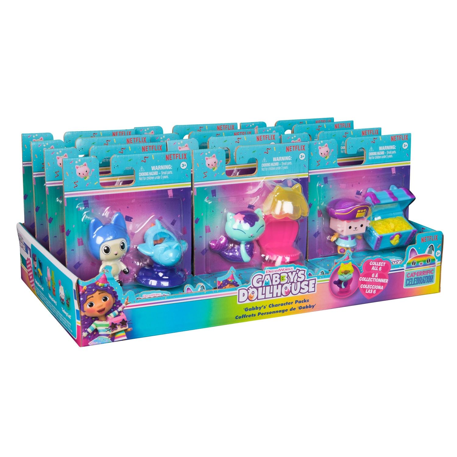 Pack Figurine Chat et Accessoire Gabby et la Maison Magique Modèle aléatoire