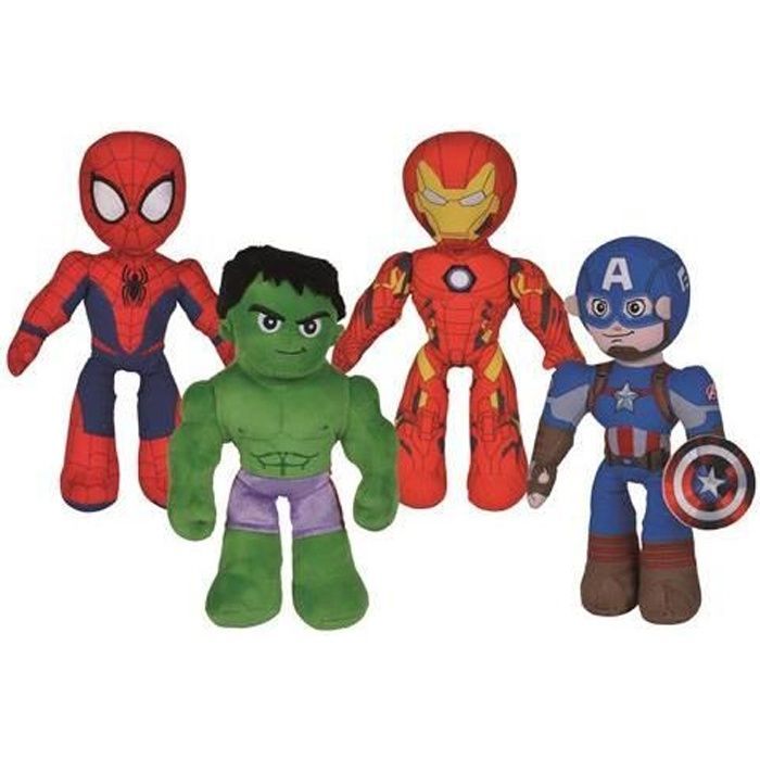 Marvel Poseable Peluche 25 Cm