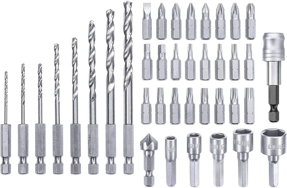 Coffret 39 accessoires EINHELL pour perceuse visseuse Embout hexagonal 14 49108911 - vue 2