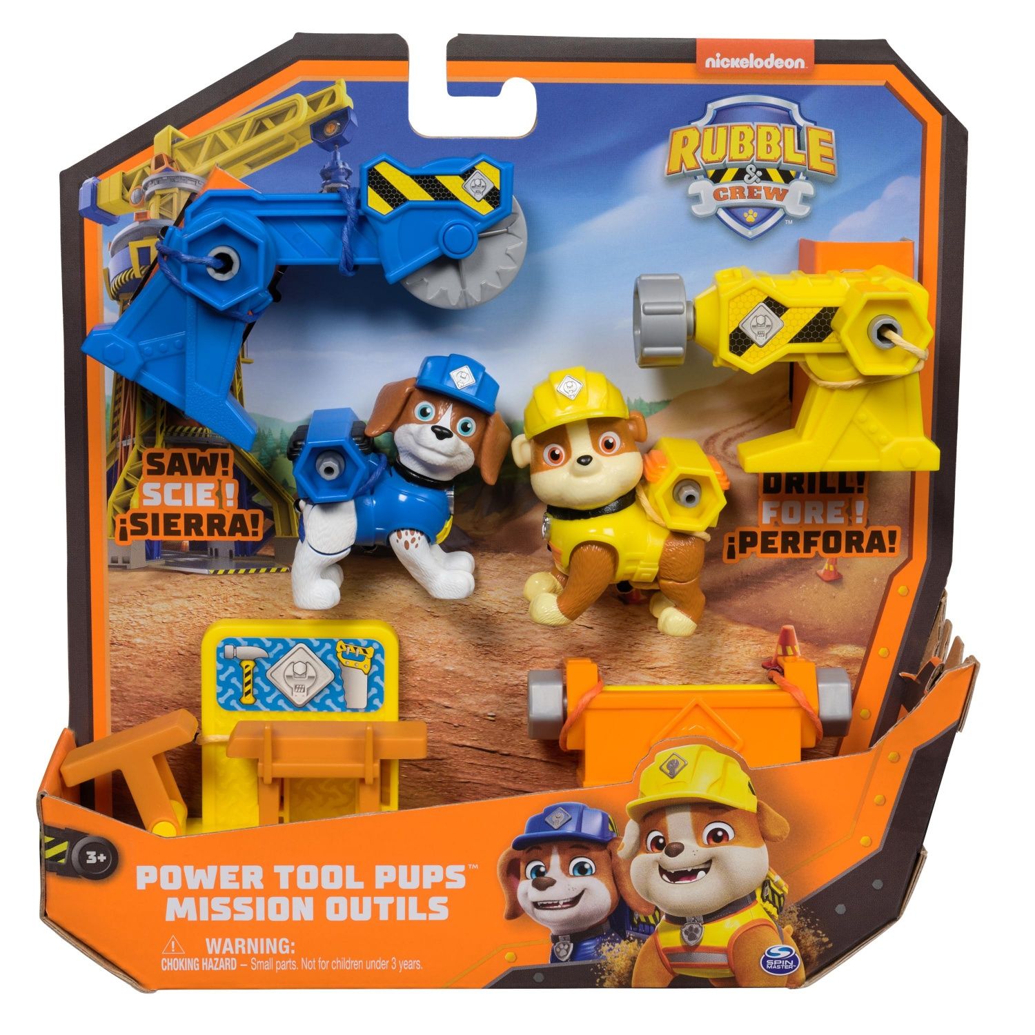 Figurine Mission Outils Ruben Et Compagnie Spinmaster La Boite - vue 4