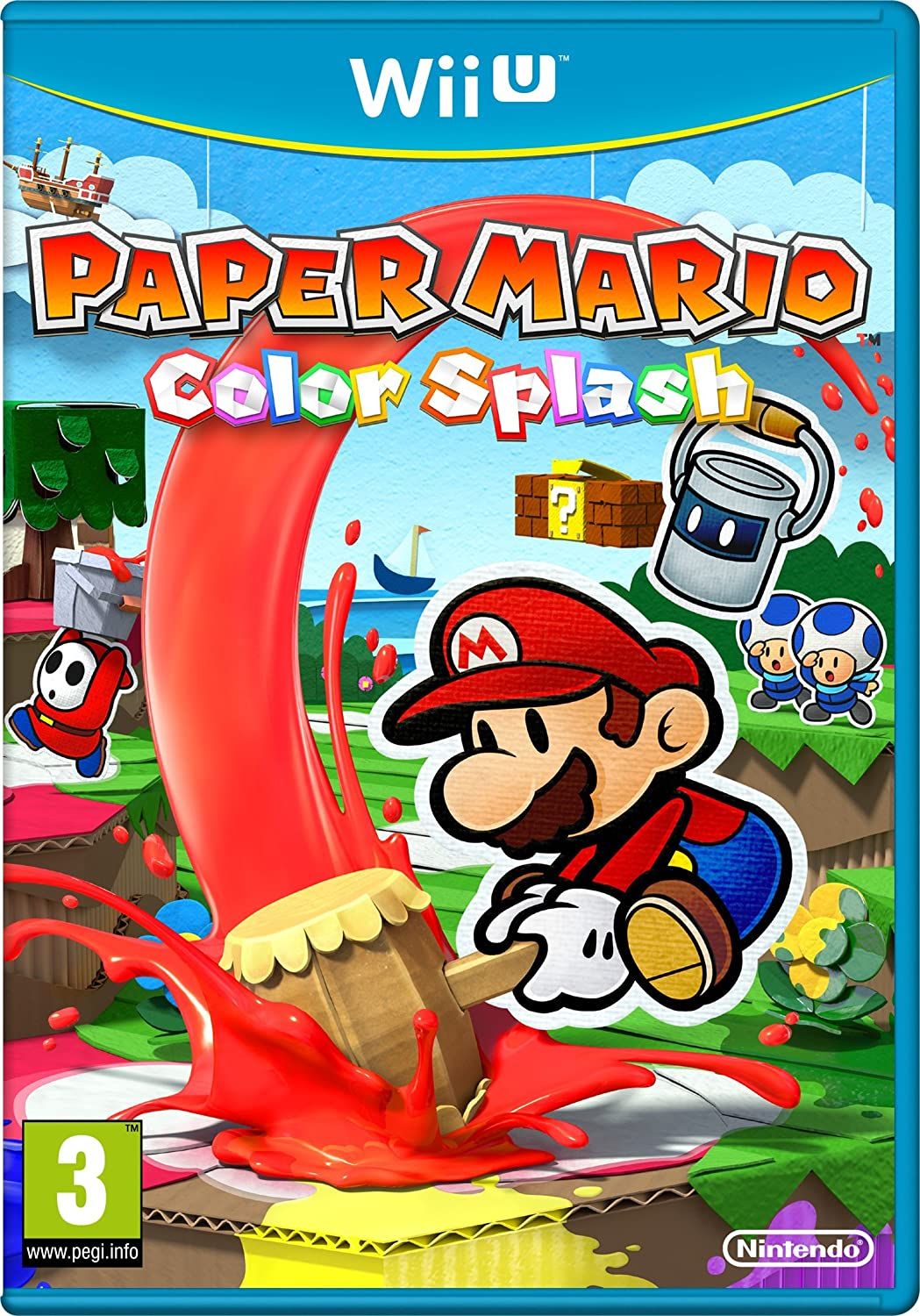 Wiiu Paper Mario Color Splash Impo