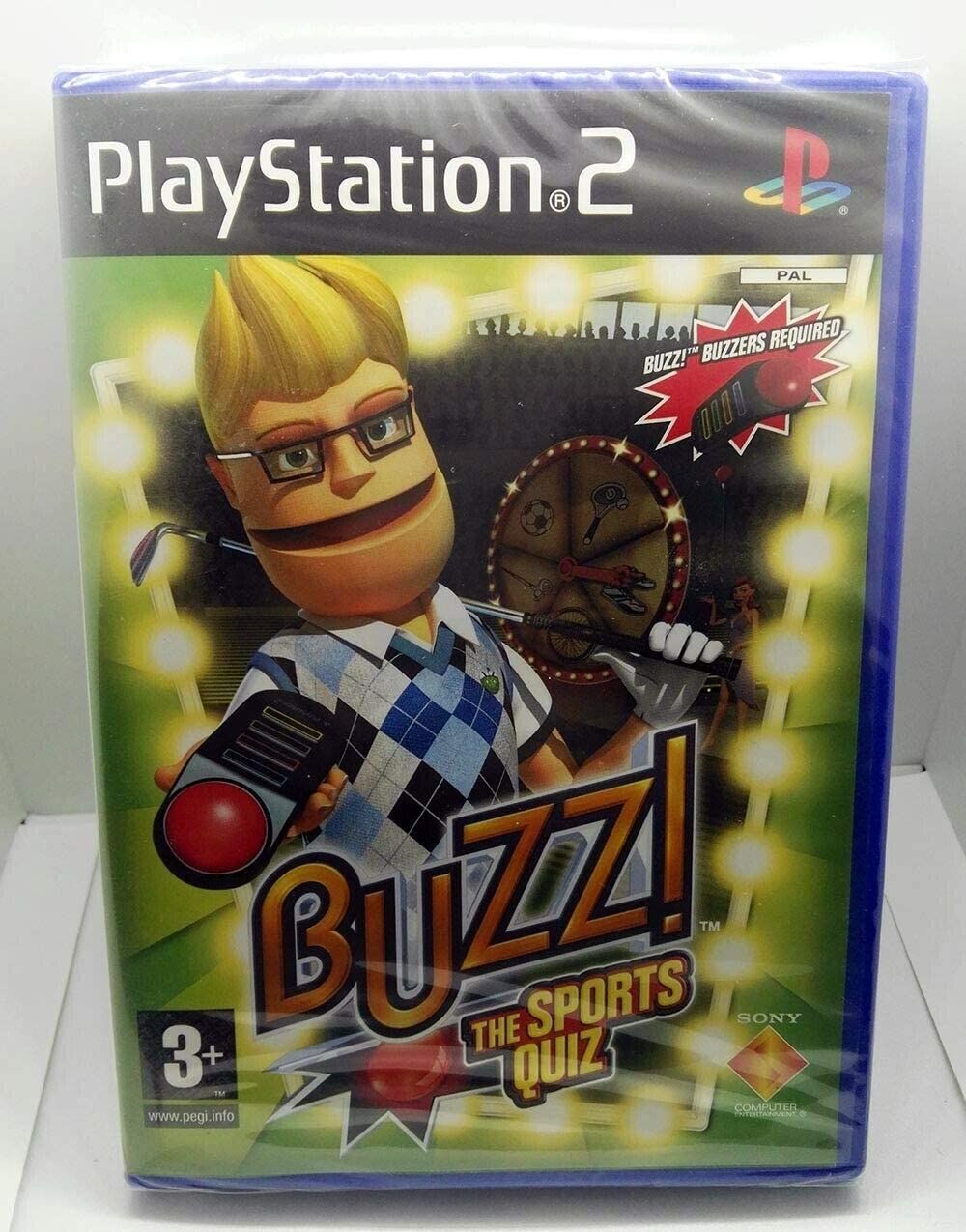 Buzz Sports Quiz Ps2