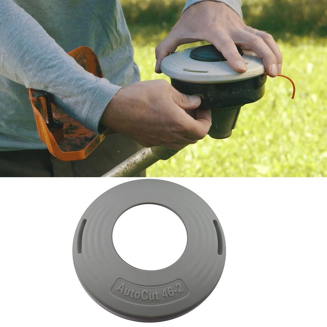 Bouchon de bobine de tête de débroussailleuse Stihl, Base pour tête de tondeuse à gazon AutoCut 46-2 4003 713 9701 pièces d'outils électriques de jardin