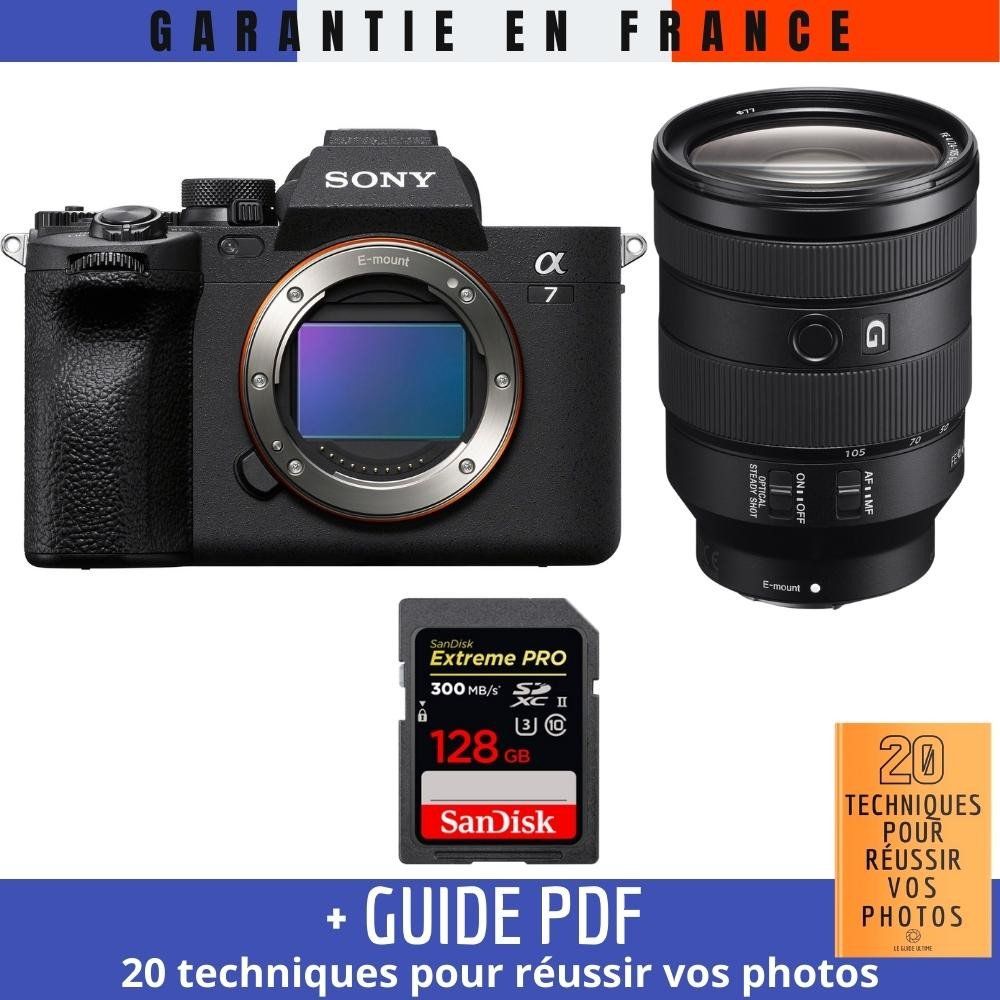 Sony A7 IV + FE 24 105mm f4 G OSS + 1 SanDisk Extreme PRO UHS II SDXC 300 MB/ + Guide PDF 20 TECHNIQUES POUR RÉUSSIR VOS PHOTOS - vue 3