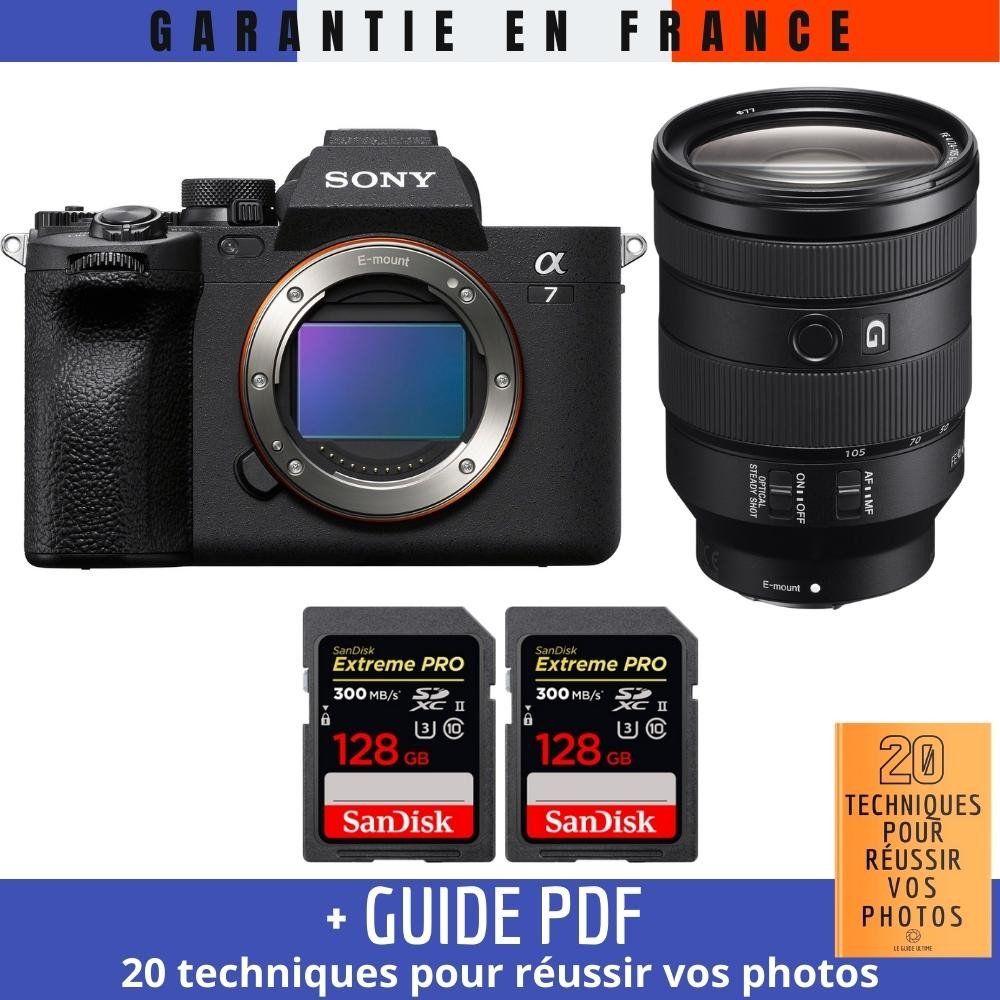 Sony A7 IV + FE 24 105mm f4 G OSS + 2 SanDisk Extreme PRO UHS II SDXC 300 MB/ + Guide PDF 20 TECHNIQUES POUR RÉUSSIR VOS PHOTOS - vue 3