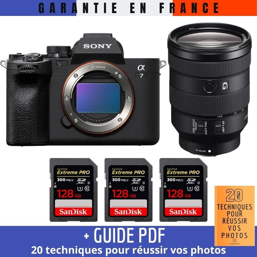 Sony A7 IV + FE 24 105mm f4 G OSS + 3 SanDisk Extreme PRO UHS II SDXC 300 MB/ + Guide PDF 20 TECHNIQUES POUR RÉUSSIR VOS PHOTOS - vue 3