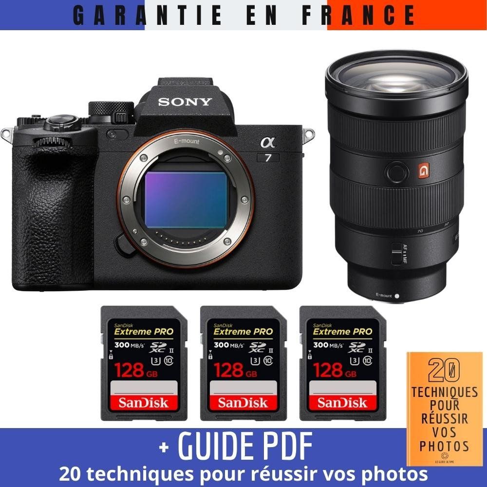 Sony A7 IV + FE 24 70mm f2.8 GM + 3 SanDisk Extreme PRO UHS II SDXC 300 MB/ + Guide PDF 20 TECHNIQUES POUR RÉUSSIR VOS PHOTOS - vue 3