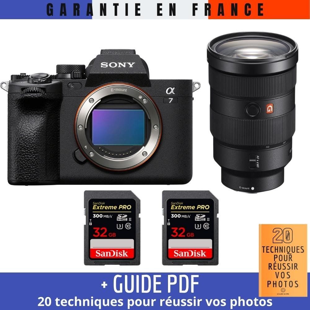 Sony A7 IV + FE 24 70mm f2.8 GM + 2 SanDisk Extreme PRO UHS II SDXC 300 MB/ + Guide PDF 20 TECHNIQUES POUR RÉUSSIR VOS PHOTOS - vue 2