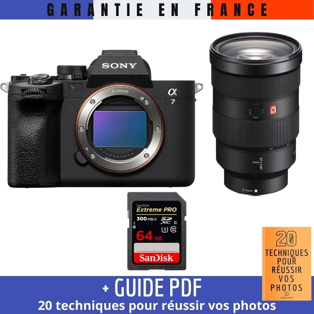 Sony A7 IV + FE 24 70mm f2.8 GM + 1 SanDisk Extreme PRO UHS II SDXC 300 MB/ + Guide PDF 20 TECHNIQUES POUR RÉUSSIR VOS PHOTOS - vue 3