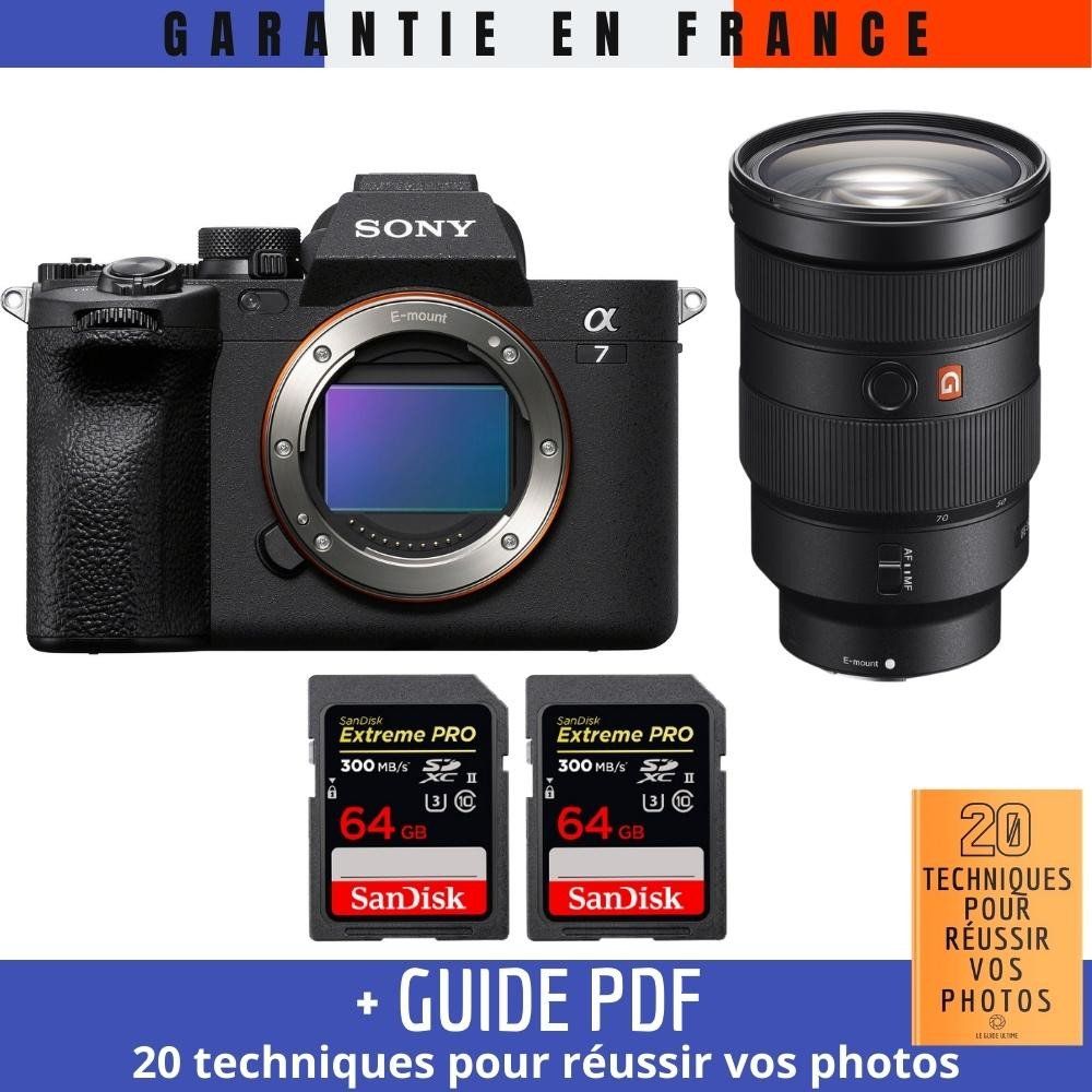 Sony A7 IV + FE 24 70mm f2.8 GM + 2 SanDisk Extreme PRO UHS II SDXC 300 MB/ + Guide PDF 20 TECHNIQUES POUR RÉUSSIR VOS PHOTOS - vue 3