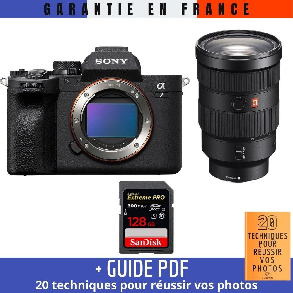 Sony A7 IV + FE 24 70mm f2.8 GM + 1 SanDisk Extreme PRO UHS II SDXC 300 MB/ + Guide PDF 20 TECHNIQUES POUR RÉUSSIR VOS PHOTOS