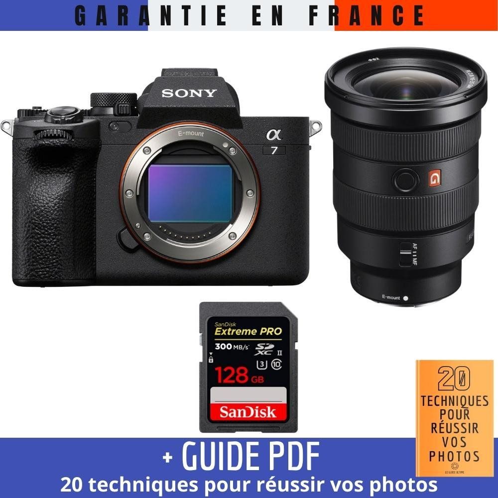 Sony A7 IV + FE 16 35mm f2.8 GM + 1 SanDisk Extreme PRO UHS II SDXC 300 MB/ + Guide PDF 20 TECHNIQUES POUR RÉUSSIR VOS PHOTOS