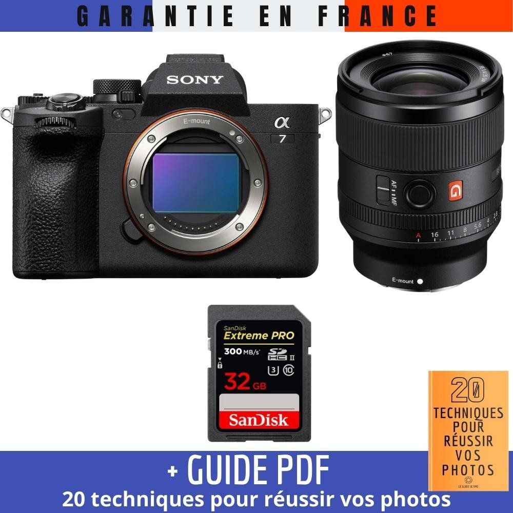 Sony A7 IV + FE 35mm f1.4 GM + 1 SanDisk Extreme PRO UHS II SDXC 300 MB/ + Guide PDF 20 TECHNIQUES POUR RÉUSSIR VOS PHOTOS - vue 3