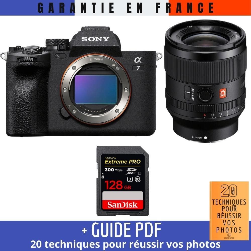 Sony A7 IV + FE 35mm f1.4 GM + 1 SanDisk Extreme PRO UHS II SDXC 300 MB/ + Guide PDF 20 TECHNIQUES POUR RÉUSSIR VOS PHOTOS - vue 2