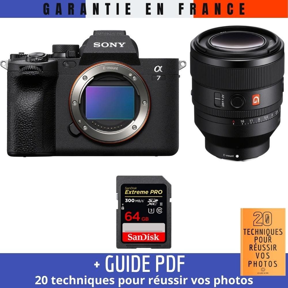 Sony A7 IV + FE 50mm f1.2 GM + 1 SanDisk Extreme PRO UHS II SDXC 300 MB/ + Guide PDF 20 TECHNIQUES POUR RÉUSSIR VOS PHOTOS - vue 3