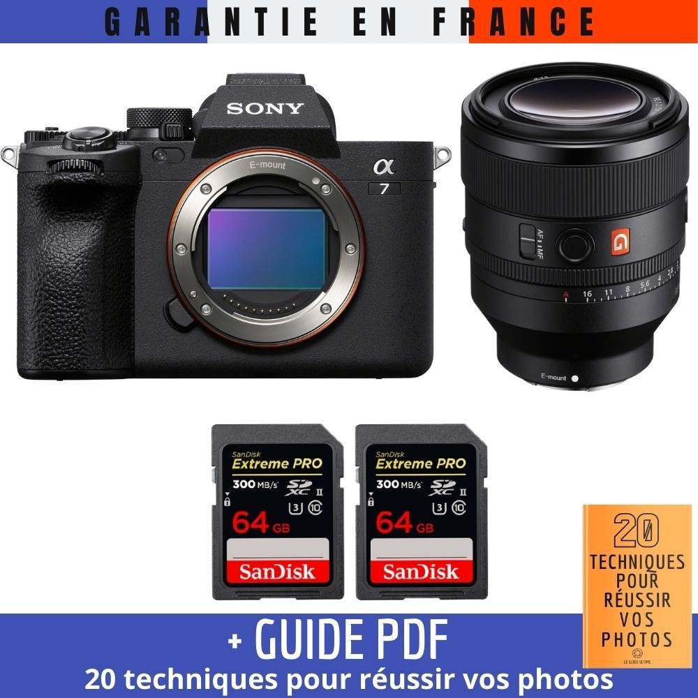 Sony A7 IV + FE 50mm f1.2 GM + 2 SanDisk Extreme PRO UHS II SDXC 300 MB/ + Guide PDF 20 TECHNIQUES POUR RÉUSSIR VOS PHOTOS - vue 2