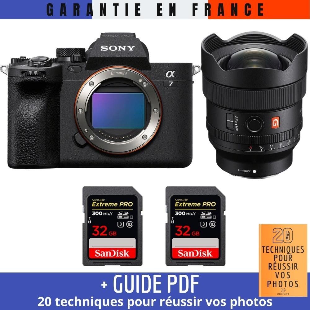 Sony A7 IV + FE 14mm f1.8 GM + 2 SanDisk Extreme PRO UHS II SDXC 300 MB/ + Guide PDF 20 TECHNIQUES POUR RÉUSSIR VOS PHOTOS - vue 2