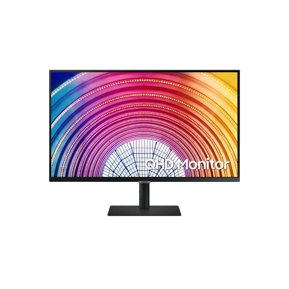 Samsung S32A600NWU - S60A Series - écran LED - 32 - 2560 x 1440 QHD @ 75 Hz - VA - 300 cd/m² - 3000:1 - HDR10 - 5 ms - HDMI, DisplayPort - noir