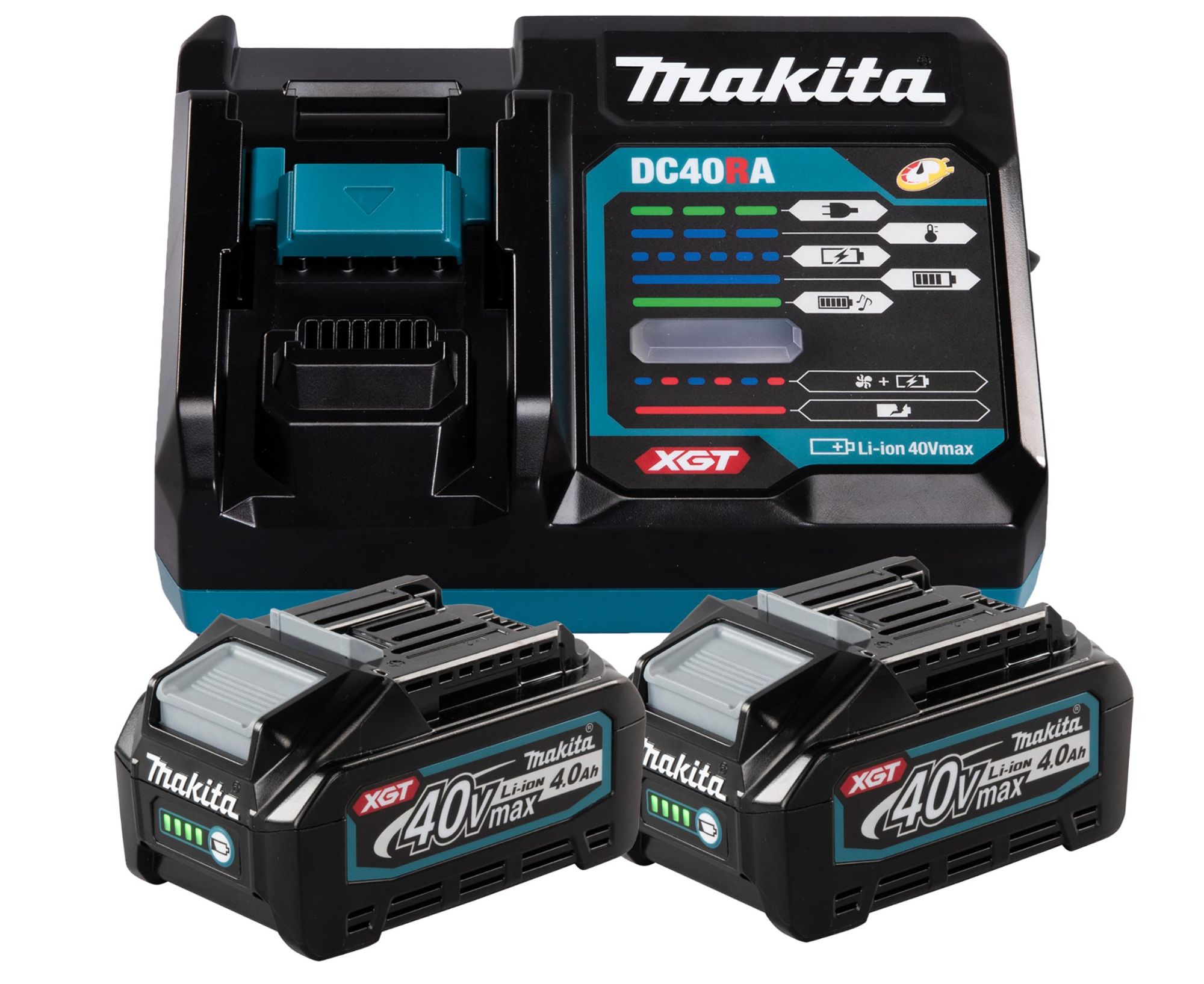 Makita Kit de source d'énergie 2x40V4Ah 191L77 9