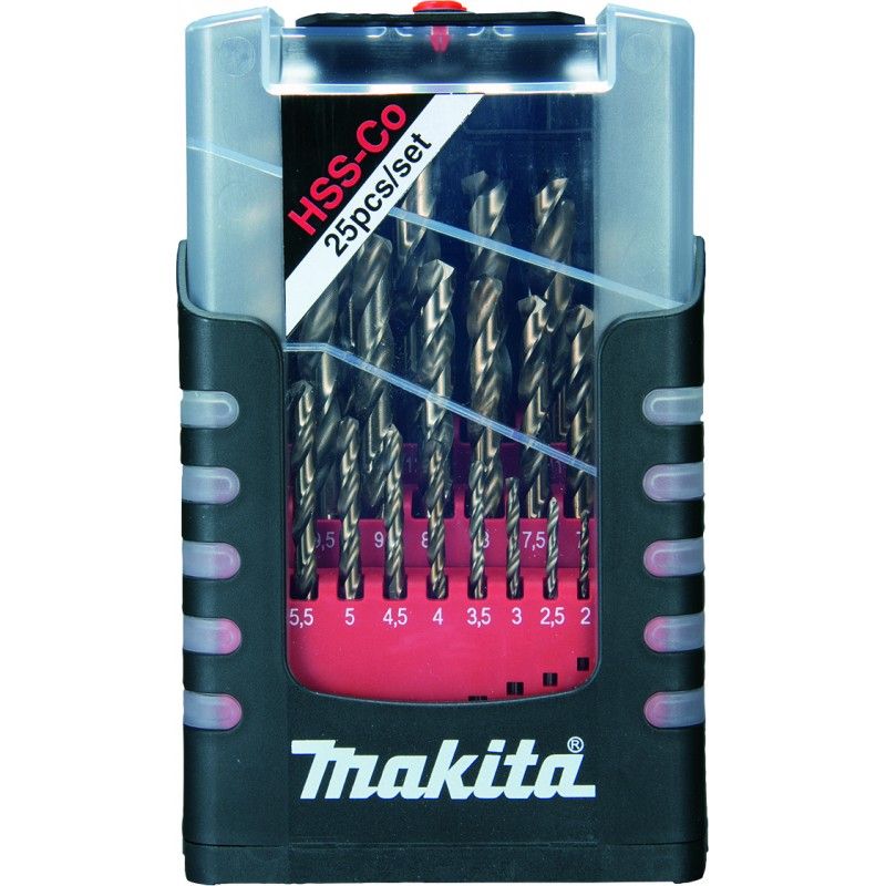 Coffret 25 forets métal HSS-CO MAKITA - D-67577