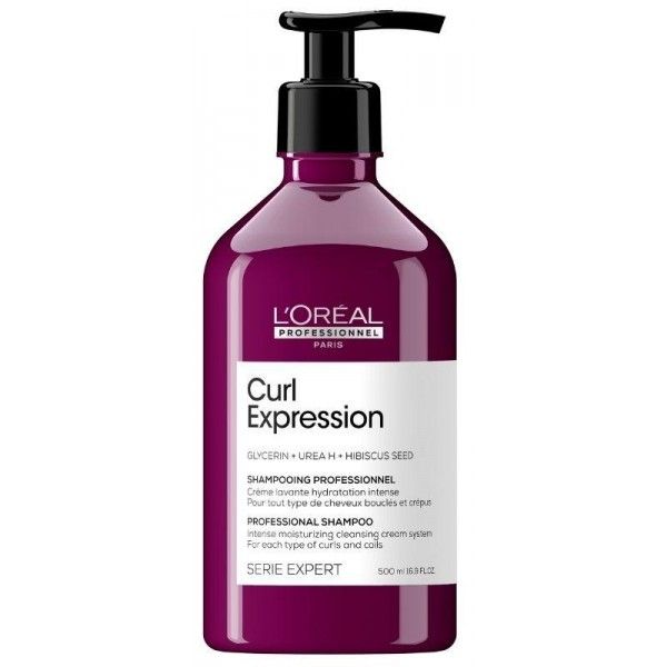 'Oréal Professionnel SERIE EXPERT Curl Expression Moisturizing Cleansing Cream Shampoo 500ml for Women silicone free - vue 2