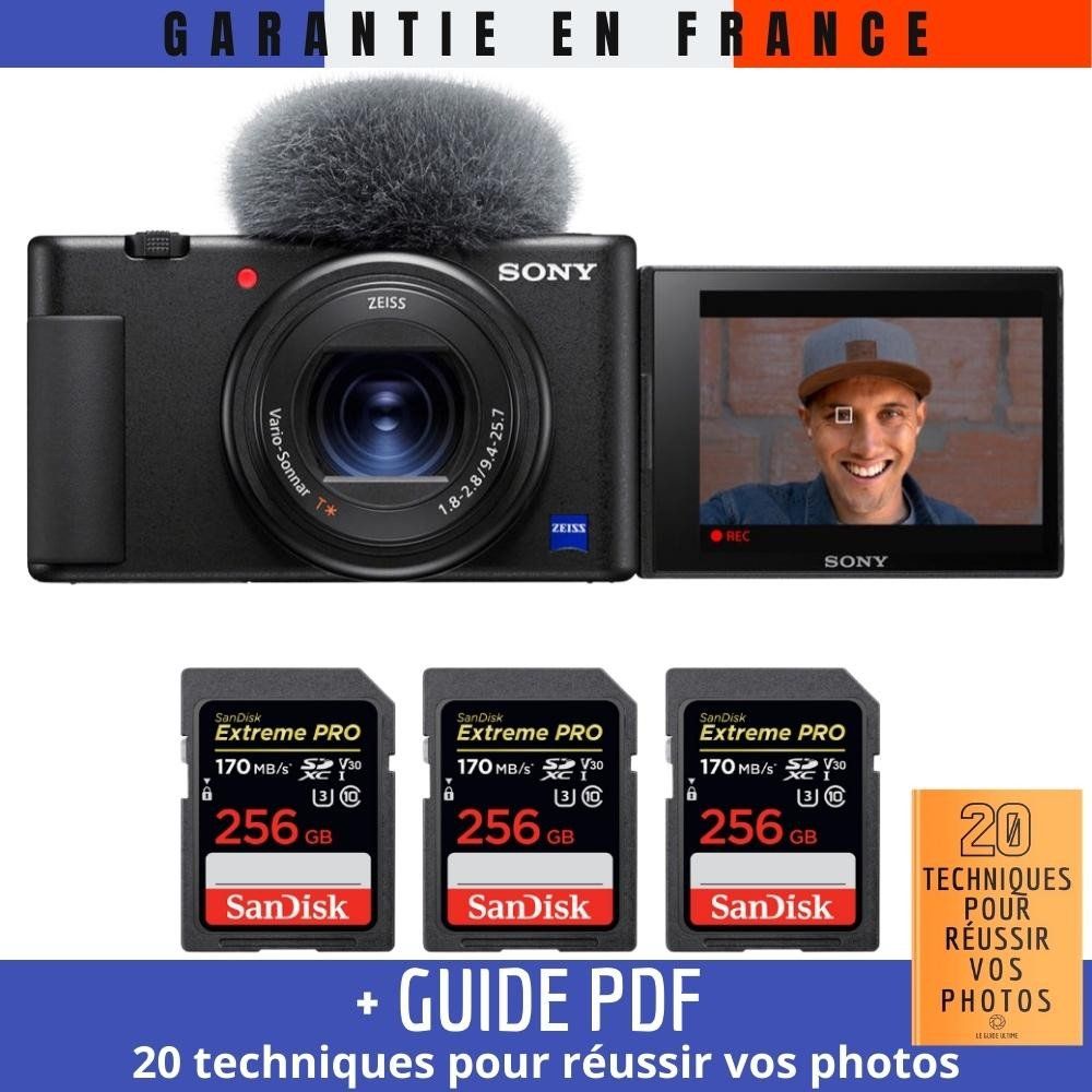 Sony ZV 1 + 3 SanDisk Extreme PRO UHS I SDXC 170 MB/ + Guide PDF 20 TECHNIQUES POUR RÉUSSIR VOS PHOTOS - vue 4
