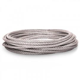 20m 8mm Câble en acier 6x19 câble en acier galvanisé Câble levage acier galvanis