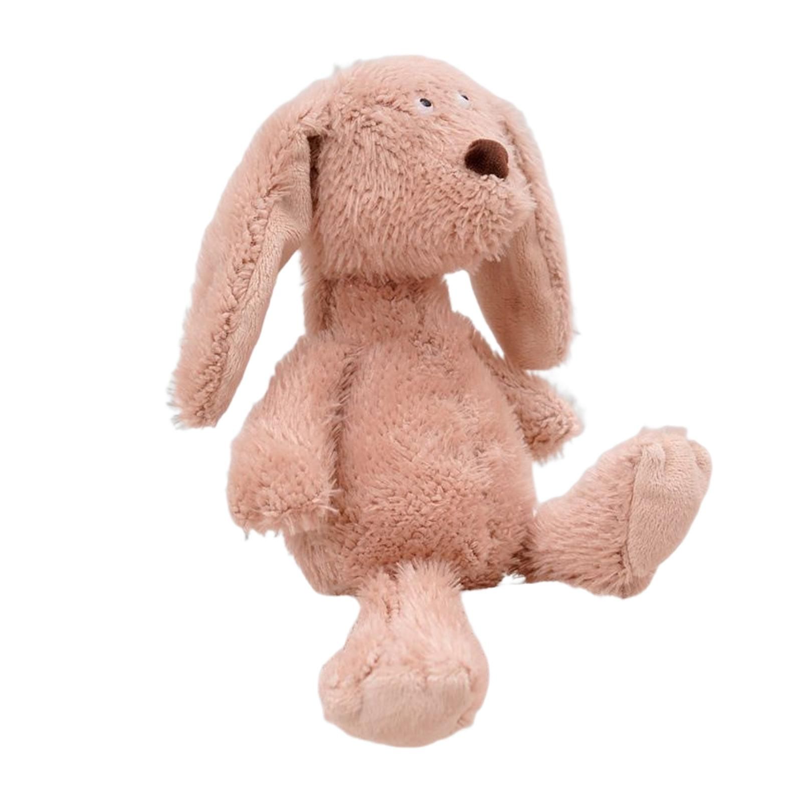  - Simulation Drôle De Poupée Animale En Peluche Douce Pour La Décoration De Noël À Partir De 3 Ans Rose