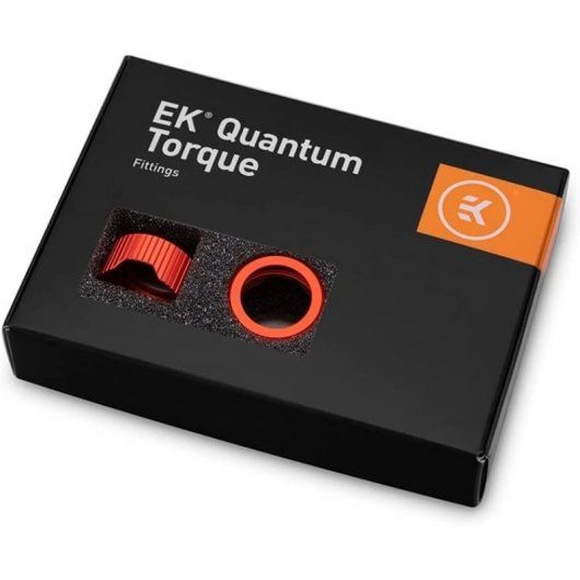 EKWB EK Quantum Torque Compression Ring Pack de 6 HDC 16 Rojo