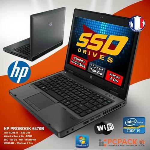 HP Probook 6470B Ordinateur Portable 14" Intel Core i5 3230M 2,6 Ghz Windows 7 Pro