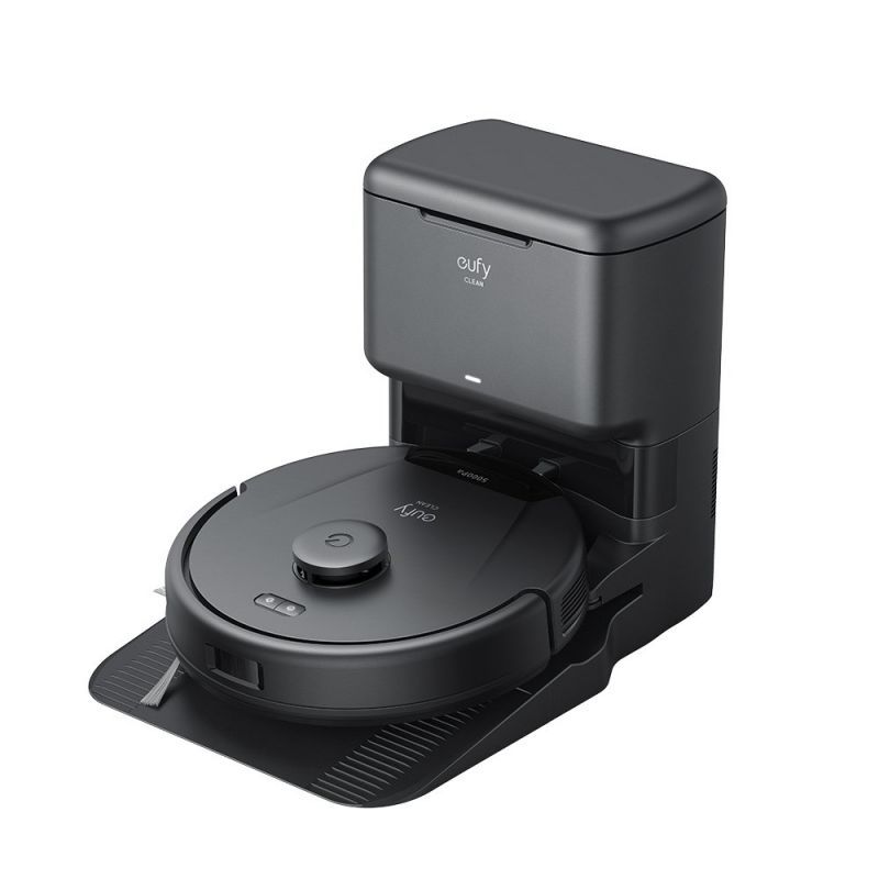 eufy L60 Hybrid SES robot aspirateur laveur avec puissance d'aspiration de 5000 Pa Auto vidange