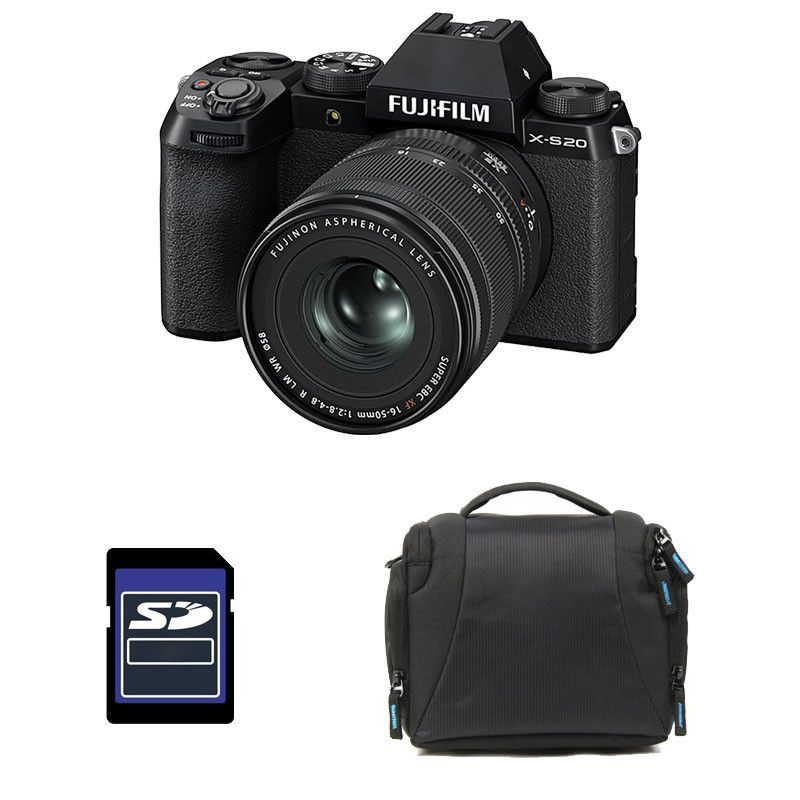 FUJIFILM X S20 + 16 50mm Garanti + Sac + Carte SD 8 Go - vue 5