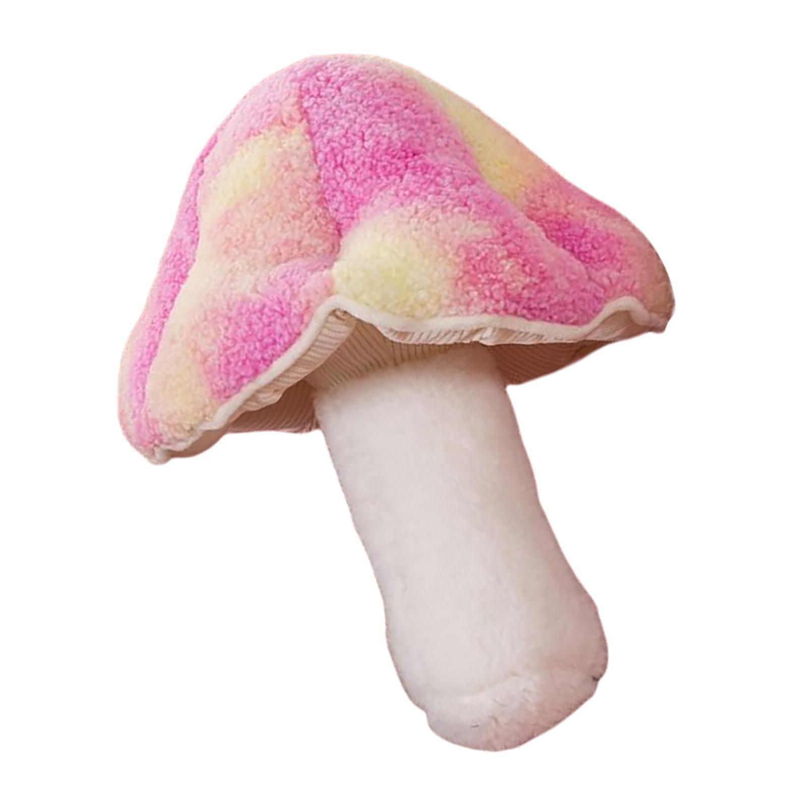  - Perfk Jouet En Peluche Champignon Kawaii, Coussin Pour Lits Et Canapés Articles De Décoration Pour Enfants Saint Valentin Noël Un Style