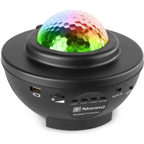 Beamz Skynight ? Projecteur Led Bluetooth Et Haut-Parleur Int?Gr?, Effets Synchronis?S, Lecteur Mp3, Fonction De Minuterie D'Arrêt