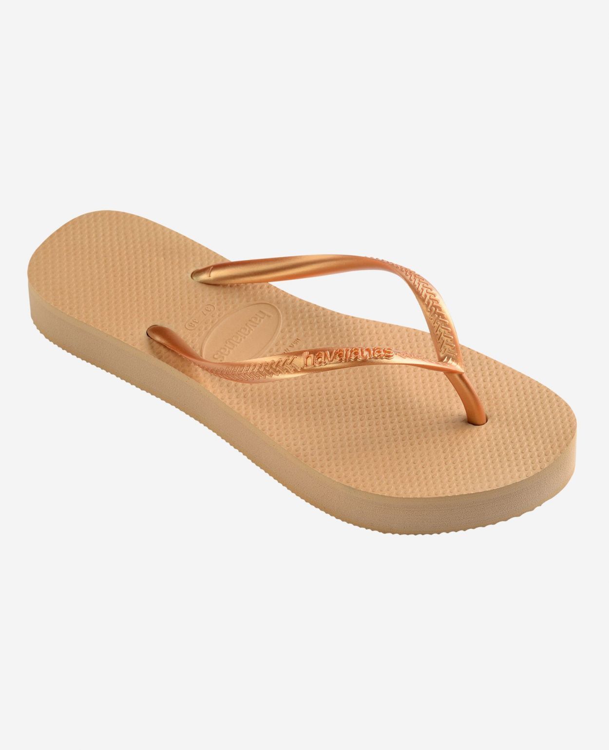 Infradito Donna Havaianas 4144537 0570 Slim Platform Golden