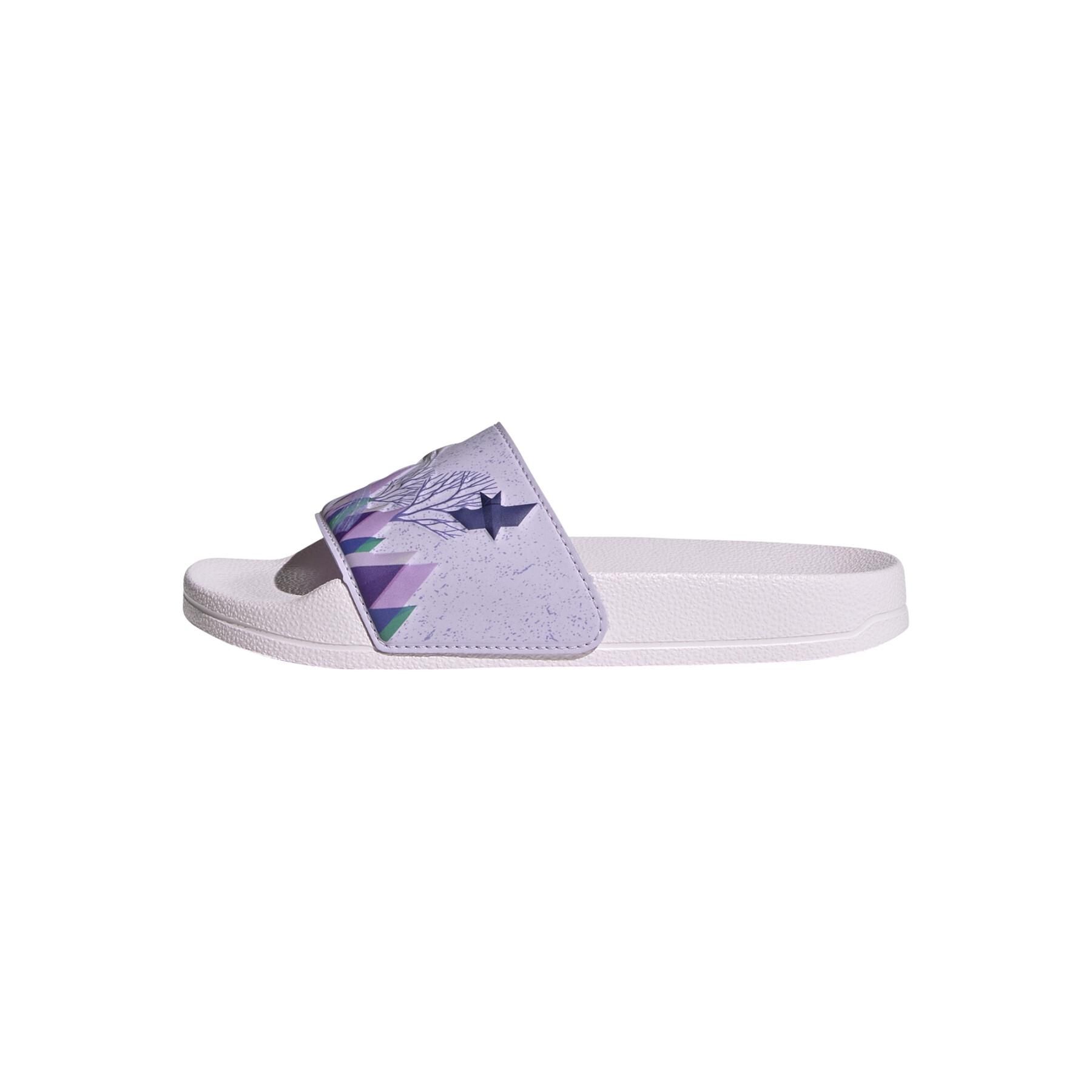Tongs enfant adidas Adilette X Disney - vue 3