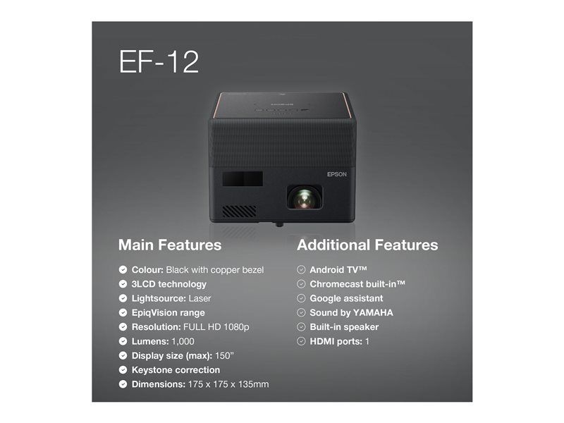 Epson EF 12 Neuf - vue 4