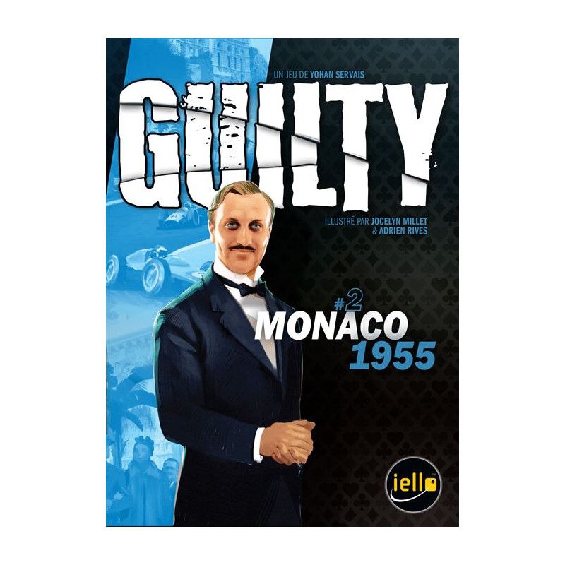 Jeu d'enquête Iello Guilty Monaco 1955 - vue 2