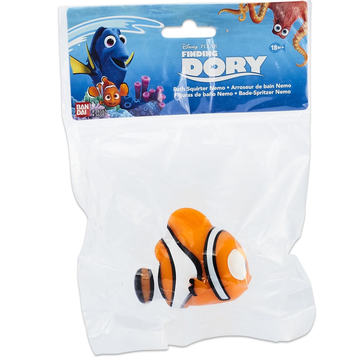 Bandai Le Monde De Dory Arroseur De Bain Dory Et Ses Amis