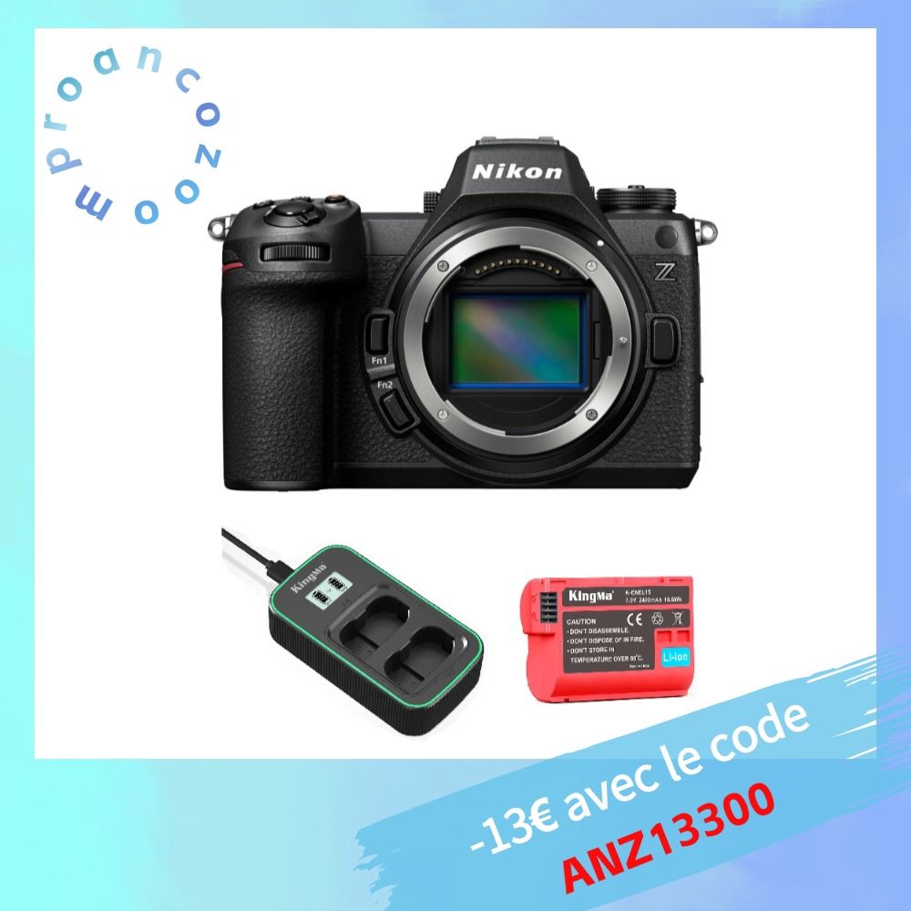 NIKON Z6 III + Kingma Charger Kit - vue 2