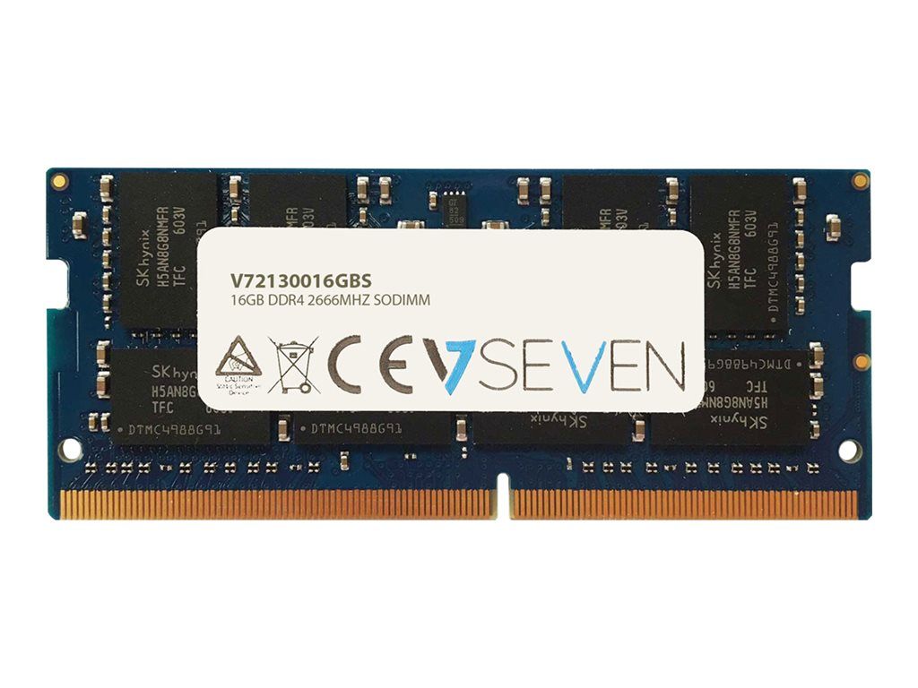 V7 DDR4 PC4 21300 2666MHZ 1.2V SO DIMM Module de Mémoire pour Ordinateur Portable V72130016GBS Neuf - vue 2