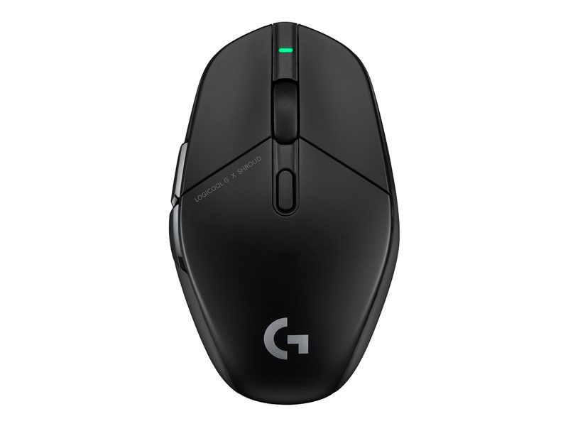 Logitech G G303 Shroud Edition - Souris - optique - filaire, sans fil - 2.4 GHz, USB - récepteur USB Logitech LIGHTSPEED