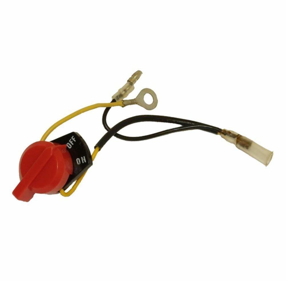 Interrupteur d'arrêt pour tondeuse à gazon Honda, interrupteur marche/arrêt à deux fils, Compatible avec GX110 GX120 GX140 GX160 GX200 outil électrique de jardin