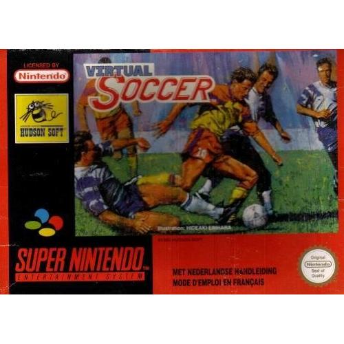 Virtual Soccer (Version Euro) Super Nintendo - Super Nes