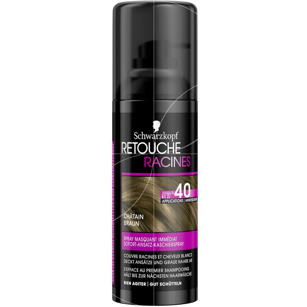 Coloration Spray Retouche Racines Châtain Schwarzkopf Le Spray De 120ml - vue 2