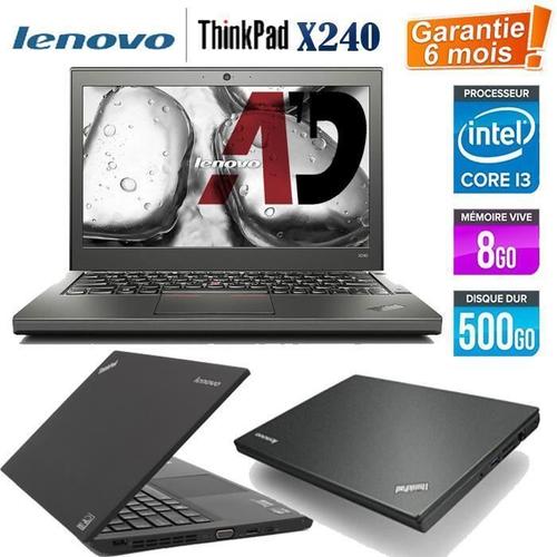 Lenovo X240 Core I3 1.9 Ghz Hdd 500 Go Ram 8 Go