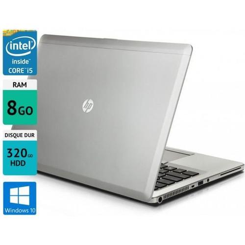 PC Portable HP Elitebook Folio 9470M 14" 8Go Hdd 320Go Windows 10 Gris